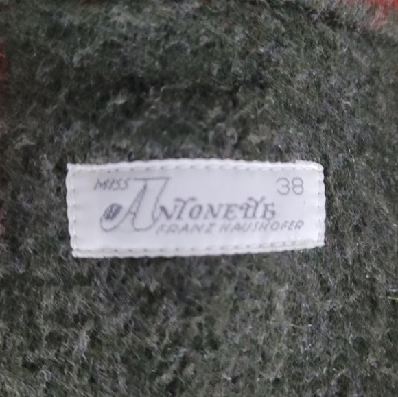 VINTAGE | plaid wool mohair single button blazer - Picture 5 of 8